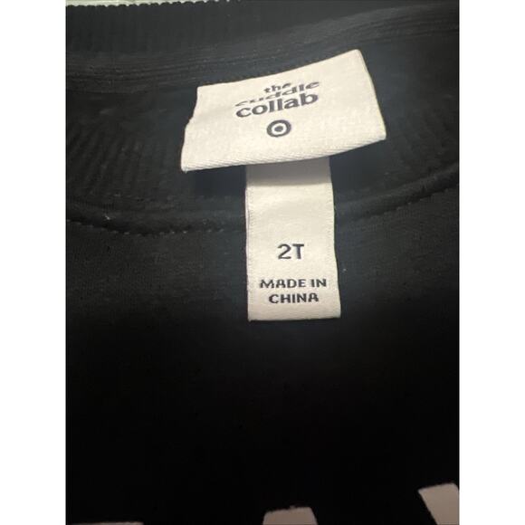 The Cuddle Collab “FAV CHILD” sweatshirt black 2T new - Picture 3 of 3